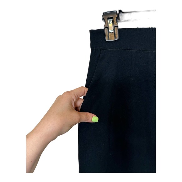 Babaton Atelier black pleated pull on pants size 00 - Picture 7 of 10